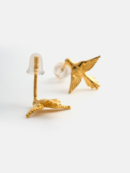 24K Gold Hummingbird