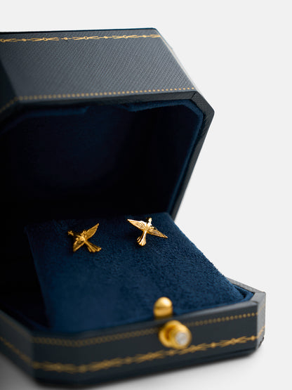 24K Gold Hummingbird